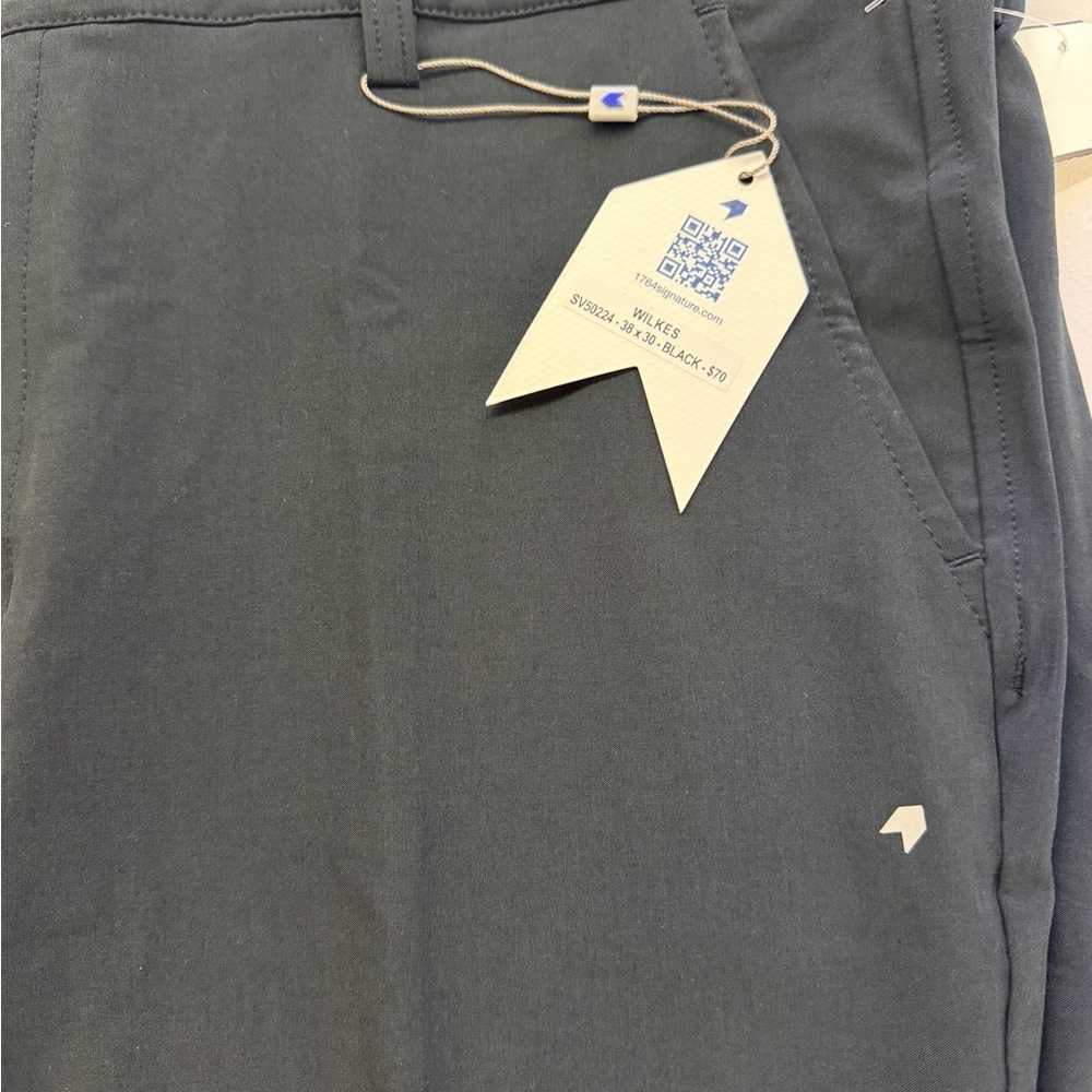 Wilkes Navy Dress Pants for Men - Picture 3 of 3